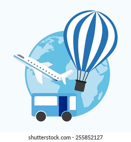 holiday travel design, vector illustration eps10 graphic 