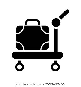 Holiday Trip Icon, Vector graphics