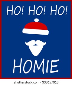 holiday urban santa design greeting
