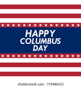 Holiday Us Columbus Day Stock Vector (Royalty Free) 719486515 ...