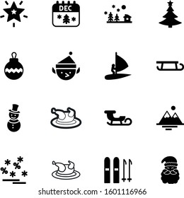 holiday vector icon set such as: gold, office, skiing, surfboard, balls, stick, logo, price, sea, success, bauble, outdoor, ball, sale, alpine, water, ocean, deal, night, pictogram, peak, scarf