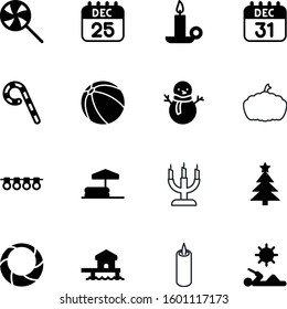 holiday vector icon set such as: girl, organic, healthy, scarf, plant, memorial, faith, relax, believe, sport, pine, ribbon, internet, swim, house, ocean, nose, agriculture, seasonal, pictogram