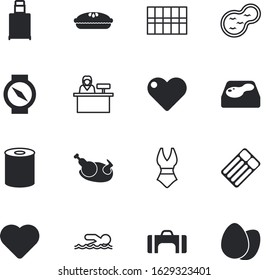 holiday vector icon set such as: eggshell, shopping, glamour, human, metal, plane, collection, suitcase, direction, man, customer, body, arrow, accommodation, fruit, bra, package, life, medicine