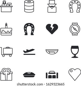 holiday vector icon set such as: flight, star, medicine, green, natural, canned, aircraft, pumpkin, resort, mobile, wine, south, fall, parasol, bean, desk, check, beautiful, party, paper, sport