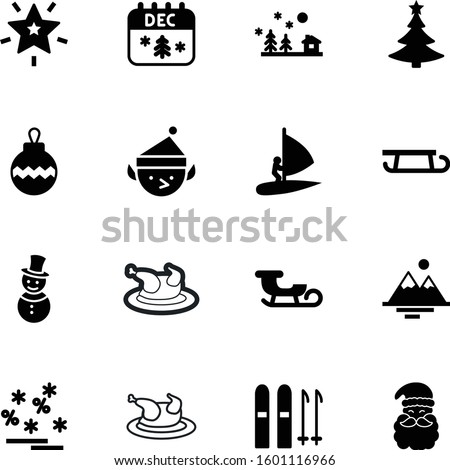 holiday vector icon set such as: gold, office, skiing, surfboard, balls, stick, logo, price, sea, success, bauble, outdoor, ball, sale, alpine, water, ocean, deal, night, pictogram, peak, scarf