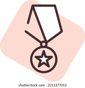 Holiday victory day, illustration, vector on white background.