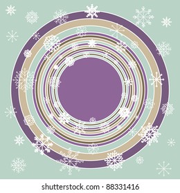 holiday winter target card