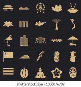 Holidays in Asia icons set. Simple set of 25 holidays in asia vector icons for web for any design