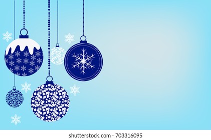 Holidays background vector card (for Christmas, New Year)