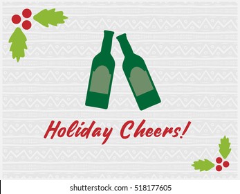 Holidays Cheers Poster Card