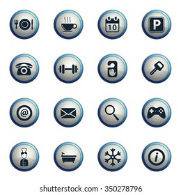 Holidays chrome icons for web