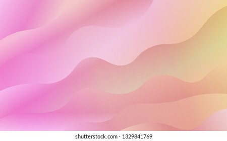 holidays color illustration with neon waveshape. vector illustration. For stylish design.