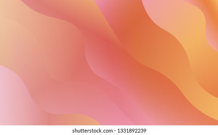 holidays color illustration with neon waveshape. vector illustration. For stylish design.