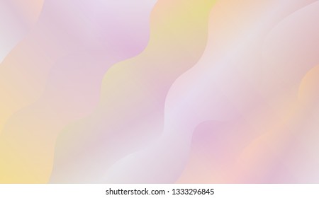 holidays color illustration with neon waveshape. vector illustration. For stylish design.