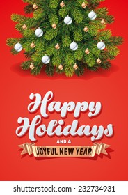 Holidays Decorations Card