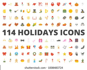 Holidays Flat Icon