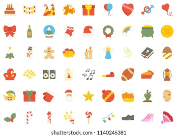 Holidays flat icon