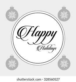 holidays frame design, vector illustration eps10 graphic 