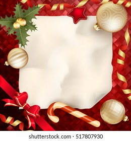 Holidays greeting and Christmas card. EPS 10 vector file included