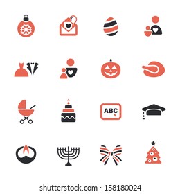 Holidays icons
