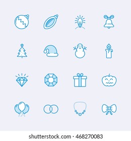 Holidays icons