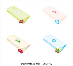 Holidays mails (vector)