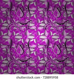 Holidays mood. Vector seamless cute flower pattern. Spring summer time. Gentle romantic print.