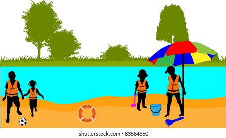 Holidays on the beach