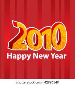  Holidays poster for New Year. Design template card. Vector.