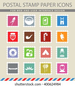 Holidays simply symbol for web icons and user interface