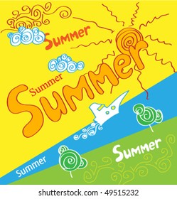 holidays summer poster