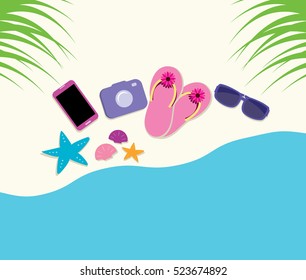 Holidays / Travel on the palm beach