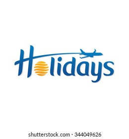 Holidays travel template