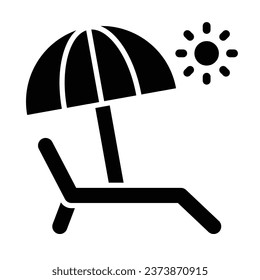 Holidays Vector Glyph Icon For Personal And Commercial Use.
