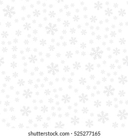 Holidays winter seamless pattern with Snowflakes. Abstract print ornament. Repeating background texture. Fabric design. Ready for your design. Vector Illustration.