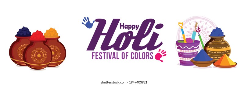 Holika dehan concept with creative drum