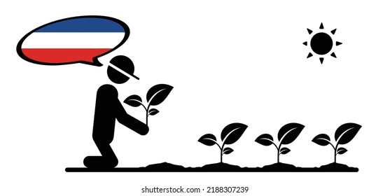 Holland or Dutch flags. protest,no farms, no food, protect. Cartoon farmers, the angry farmers protestation, manifestation, protesting, demonstration or activists. stick vacuum, co2, no or no2