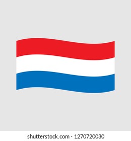 holland flag wave,  Netherlands