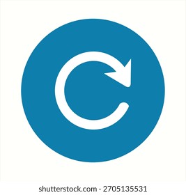 Ícone De Atualização Circular Vazio — Indicador De Atualização	