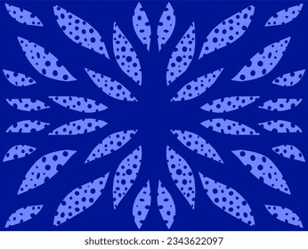 Hollow leaf seamless pattern, for printing on dresses, shirts, scarves, pillow cases, rugs and more