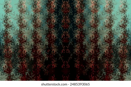 Hollow Mesh And Grunge Pattern With Ornamental abstract wallpaper with blur effect