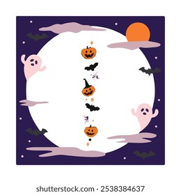 Holloween style happy vector file