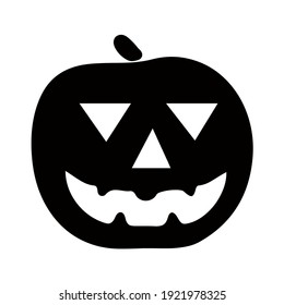 Hollowen icon with white background