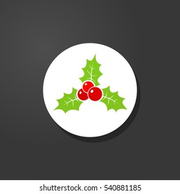 Holly berry icon