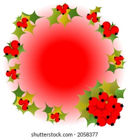 holly berry wreath