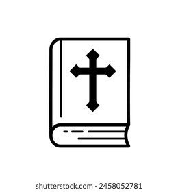 Holly Bible - Vektorgrafik-Ikone	