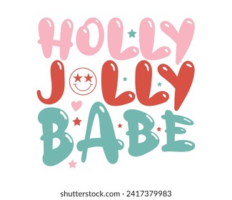 Diseño tipográfico de citas huly jolly babe
