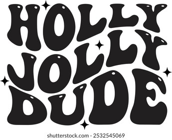 Holly jolly cara T Shirt Design