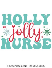 Holly Jolly Nurse Shirt, Santa's favorite medical assistant Christmas t-shirt, awesome Santa favorite Christmas designs, matching family Christmas pajama cool, Boho Shirt