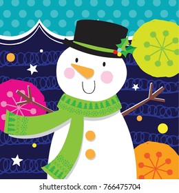 Holly Jolly Snowman
